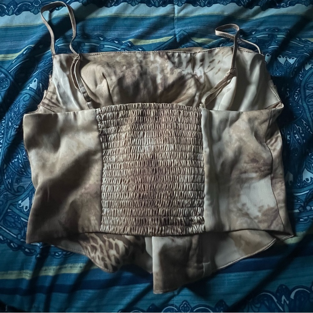 Silence + Noise Beige and Brown Camisole - Picture 4 of 6